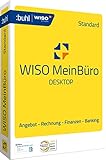 WISO MeinBüro Desktop Standard (2022) | Intuitive All-in-One Bürosoftware | Rechnungen schreiben, Buchhaltung erledigen, Auftragsabwicklung u.v.m. | Aktivierungscode per E-Mail