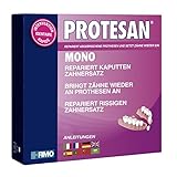 Protesan Mono - Reparierer von gebrochenem, gesprungenem Zahnersatz, der einen Zahn fehlt