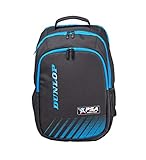 Dunlop Sports PSA Squash-Rucksack, Schwarz/Blau