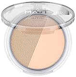 Catrice All Matt Plus Shine Control Powder, Puder, Nr. 010 Transparent, nude, für Mischhaut, für unreine Haut, glanzabsorbierend, langanhaltend, mattierend, matt, vegan, Nanopartikel frei (10g)