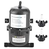 Ejoyous Akkumulator-Wassertank, 0,75 L Druck, Druckwasserpumpe, Durchflussregelung, Interne Blase, für Wohnmobil, Yacht, Marine, Wohnwagen, Wohnmobil, 125 PSI