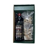 Geschenkbox - Whisky - Grün - ARDBEG Wee Beastie 5 ans - Schwarzer Nougat Weich MAISON JONQUIER