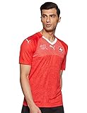 PUMA Herren Suisse Home Shirt Replica Red White, XL