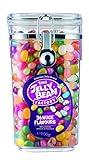 The Jelly Bean Factory - 36 Gourmet Flavours im Glas - Großpackung: 700 g Glas - 36 Geschmacksrichtungen - 100% Vegetarisch - Süßigkeiten - Geschenk