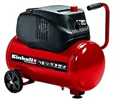 Einhell Kompressor TC-AC 200/24/8 OF (1200 W., max. 8 bar, 24 l-Tank, 180 l/min Ansaugleistung, Motordrehzahl 15000 min^-1, Druckminderer, Manometer, ölfrei)