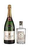 Brut Dargent Chardonnay Halbtrocken - Méthode Traditionnelle (1 x 1.5 l) + Antidote London Dry Gin (1 x 0.7 l)