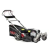 NAX POWER PRODUCTS Briggs & Stratton 5000S Motor 875Exi Serie 190 cm3 ReadyStart Schnittbreite 56 cm Korb 75 l Vorderräder Benzintraktionsrasenmäher