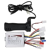 Rehomy 12V 500W Controller Gasgriff Set Zubehör für Elektro Scooter E-Bike