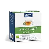 Alvito TeeZeit basischer Bio-Kräutertee, Säure-Basen-Balance, 40 Beutel