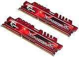 G.Skill - F3-12800CL10D-16GBXL - 16 GB RipJawsX - RAM-Speicher (2 x 8-GB-Kit, DDR3-1600 MHz, PC3 12800, CL 10), Rot