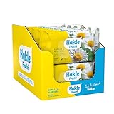 Hakle Feucht Kamille und Aloe Vera im 12er-Pack (12 x 42 Blatt), pflegendes feuchtes Toilettenpapier, hautverträgliche feuchte Tücher, schnell wasserlösliche Feuchttücher