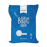 Xucker Basic aus Xylit Birkenzucker - 1kg Nachfüllbeutel - kalorienreduzierter Zuckerersatz I Vegane & zahnfreundliche Kristallzucker Alternative zum Kochen & Backen I natürliche Süße zuckerfrei