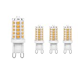 YKFengYan Fengyan Haushaltslampe 10 Teile/los G9 LED Licht 3 Watt 2835-32LED AC110 V/220 V Kein Flimmern Hohe Helligkeit Kleine Keramik + PC Lampen (Größe : Warm White AC110V)