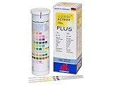 Analyticon - Combi Screen 10SL, Plus, Urinstreifentest, zur visuellen Untersuchung, 10 Parameter, Packung von 100 Streifen.