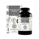 Magnesium Komplex - 400mg elementares Magnesium je Tagesdosis. Magnesiumcitrat, Magnesiumoxid, Magnesiumbisglycinat, Magnesiummalat, Magnesiumscorbat. Vegan und hochdosiert