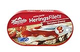 Hawesta Heringsfilet in Tomatencreme, 10er Pack (10 x 200 g Dose)