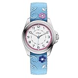 s.Oliver Mädchen-Armbanduhr Analog Quarz Textil SO-3176-LQ