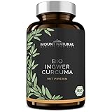 Curcuma & Ingwer & Pfeffer (180 Kapseln), NEUARTIGE KURKUMA KOMBINATION: Curcumin & Gingerol & Piperin. Hochdosiert, vegan, laborgeprüft ohne Zusatzstoffe