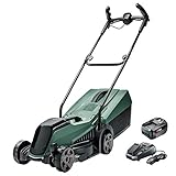 Bosch Akku-Rasenmäher CityMower 18 (18 Volt, 1 Akku 4,0 Ah, Schnittbreite: 32 cm, Rasenflächen bis 300 m², im Karton)