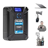 SONGING FXLION Nano ONE V Mount/V-Lock Battery 3400mAh(50Wh/14.8V) with D-TAP,USB-C,USB-A, Micro USB Plugs,10oz Mini for Cameras, Camcorders, LED Lights, Monitors, MacBook and Smartphone