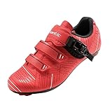 Santic Fahrradschuhe Herren klickpedale Rennrad Fahrradschuhe SPD Rot EU 44