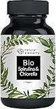 Bio Spirulina & Chlorella Presslinge - 500 Tabletten - 2400mg Spirulina und Chlorella je Tagesdosis - Zertifiziert Bio, laborgeprüft, ohne Zusätze, hochdosiert & 100% vegan