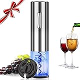 Korkenzieher Elektrisch Weinflaschenöffner Korkenzieher Wein Weinöffner Elektrisch Weinöffner Set Automatischer Korkenzieher für Outdoor, Küche, Hof