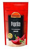 Ostmann Paprika edelsüß 250 g, gemahlenes süßes Paprikapulver, verfeinert Fleisch- & Gemüsegerichte, sanft & fruchtig