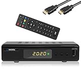 Xaiox [Test GUT * Anadol 111c digitaler Full HD Kabel Receiver - USB Aufnahme Funktion, [Umstieg Analog auf Digital] HDMI Kabel (HDTV, DVB-C / C2, HDMI, Mediaplayer) [automatische Installation]