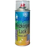 Heizkörperlack Spray RAL 9005 TIEFSCHWARZ MATT 400 ml