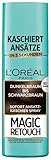 L'Oréal Paris Ansatz-Kaschierspray für stufenlose und natürliche Übergänge, Kaschiert Ansätze bis zur nächsten Haarwäsche, Magic Retouch, Dunkelbraun bis Schwarzbraun, 1 x 75 ml