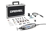 Dremel 4250 Rotationswerkzeug 175 W, Amazon Exclusive Multifunktionswerkzeug-Set mit 3 Vorsatzgeräten und 45 Zubehören, 175-W-Motor mit Konstantelektronik, variable Drehzahl 5.000-35.000 1/min