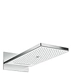 hansgrohe Rainmaker Select 580 Duschkopf, Kopfbrause mit 3 Strahlarten, Weiß/Chrom