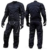 MOTORRADKOMBI JACKE + HOSE - ZWEITEILER- TEXTIL Motorrad Bike Rocker Chopper Cross Enduro