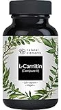 L-Carnitin 2000 - Premium: Carnipure® von Lonza - 120 Kapseln - Laborgeprüft, hochdosiert, vegan