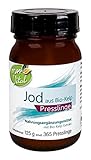 Kopp Vital Jod aus Bio-Kelp Presslinge | 125 g | 365 Presslinge | Bio-Braunalgen | Premium-Qualität | Biozertifiziert