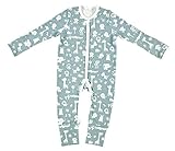 Alvi Pyjama Baby Schlafanzug | Baby Schlafstrampler | Babykleidung ab 0 Monate Kinderschlafsack Babyschlafsack | Schlafsack Neugeborene Kleinkinder Mädchen & Jungen | Ganzjährig