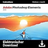 Adobe Photoshop Elements 2025 |3-Jahreslizenz | 1 Gerät│1 Benutzer│PC/Mac│ Download