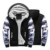 Fahrradjacke Herren,Herren Puffer Jacke,Regenjacke Mit Fleece Herren,Camouflage Winterjacke Herren,Daunenjacke Winter Herren,Winter Regenjacke Herren,Wasserdichte Softshelljacke Herren,Fahrrad Regenja