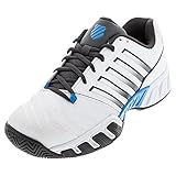 K-Swiss Performance Herren Bigshot Light 4 Tennisschuh, White/Dark Shadow/Swedish Blue, 46 EU