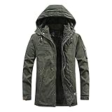 Generic Mantel Winterjacken für Herren Herbst jacken für Herren Field Jacket Herren Oversize Jacke Vintage Jacke Herren Winterjacke sportliche Jacke Herren wandern Jacke Herren