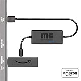 Mission USB Stromkabel - Ladekabel - Power Kabel für Amazon Fire TV (Keine separate Steckdose mehr notwendig)