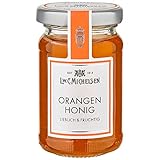 L.W.C. Michelsen - Orangenblüten-Honig (125g) | fruchtig & lieblich | natürlich, ohne Zusätze | hochwertiger Honig mit Orangen-Note | Pure Natürlichkeit in einem Glas