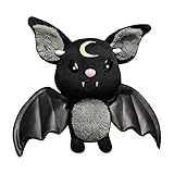 Stofftiere Fledermauspuppe Kissen,Fledermauspuppe Kuscheltier,Plüsch Spielzeug Tier Plüschkissen,Halloween Deko Halloween Fledermäuse,Soft Bat Plush Toy für Halloween Party Dekor Geschenk für Kinder