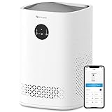 Proscenic A8SE Luftreiniger Allergiker, Air Purifier mit Hepa 13 Luftfilter gegen 99,97% von Staub Pollen, Smart App Steuerung, CADR bis 220m³/h bis zu 50 ㎡, Timer