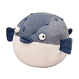 chiwanji Kugelfisch Plüschtier Überwurf Mädchen Kinder Auto Halloween Schlafzimmer , B 45cm