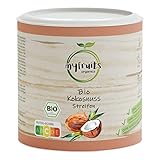 myfruits® Bio Kokosstreifen - getrocknet - Kokoschips - 100% Kokos Fruchtfleisch - 150g