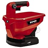 Einhell Universal Streuer GE-US 18 Li-Solo Power X-Change (Lithium-Ionen, 3,3 l, 6-stufige Drehzahlregulierung, 8-stufige Streumengenregulierung, ohne Akku und Ladegerät), Rot/Schwarz