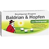 Baldriparan® Beruhigungs-Dragees Baldrian & Hopfen – Pflanzliches Arzneimittel zur Beruhigung – mit Baldrianwurzel- und Hopfenzapfenextrakt – 30 Dragees