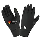 HYXE dünne und leichte Unterzieh Handschuhe Damen und Herren mit Touchscreen Funktion Winter Sport Gloves Laufen Unterziehen Handschuhe Skifahren Snowboarden Innenhandschuhe Unterzieher